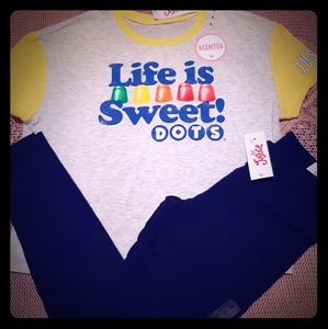 Justice Dots candy tshirt